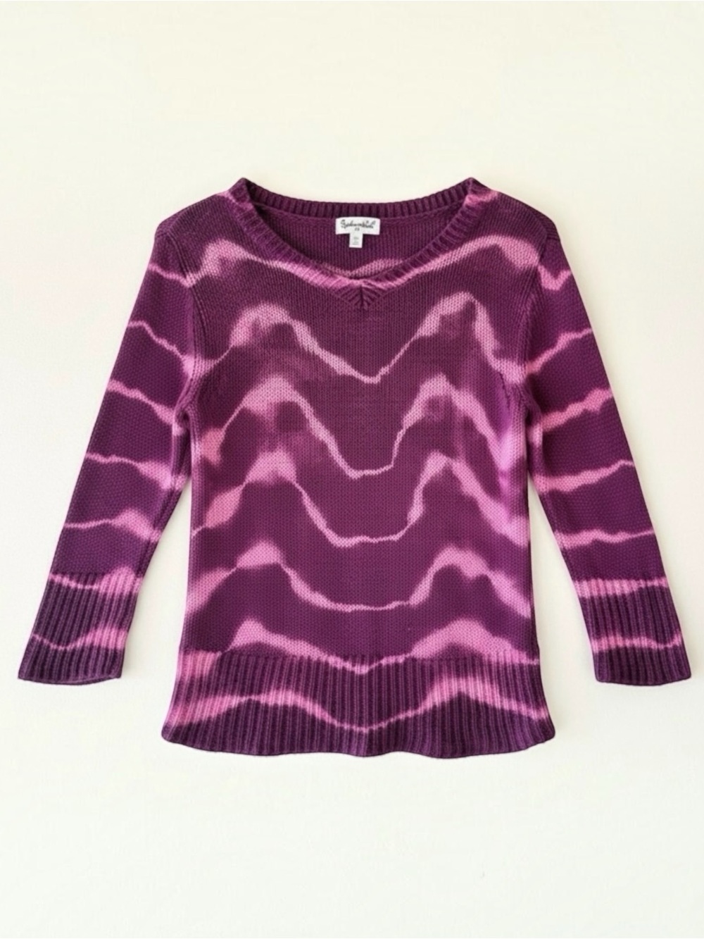 Splendid Purple Tie-Dye Knit Sweater Girls 2T